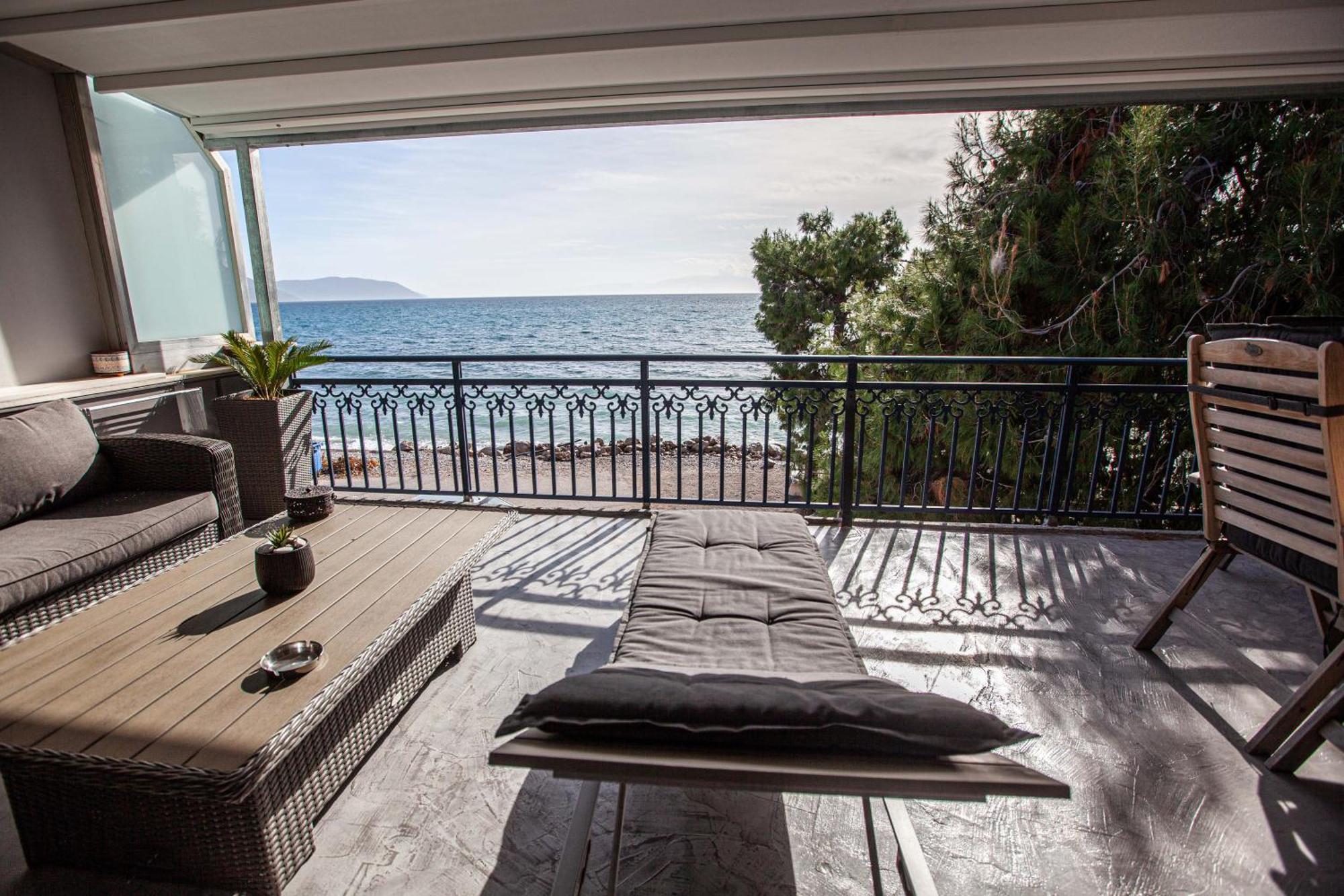 Kalafatis Beach Home Itea Zimmer foto