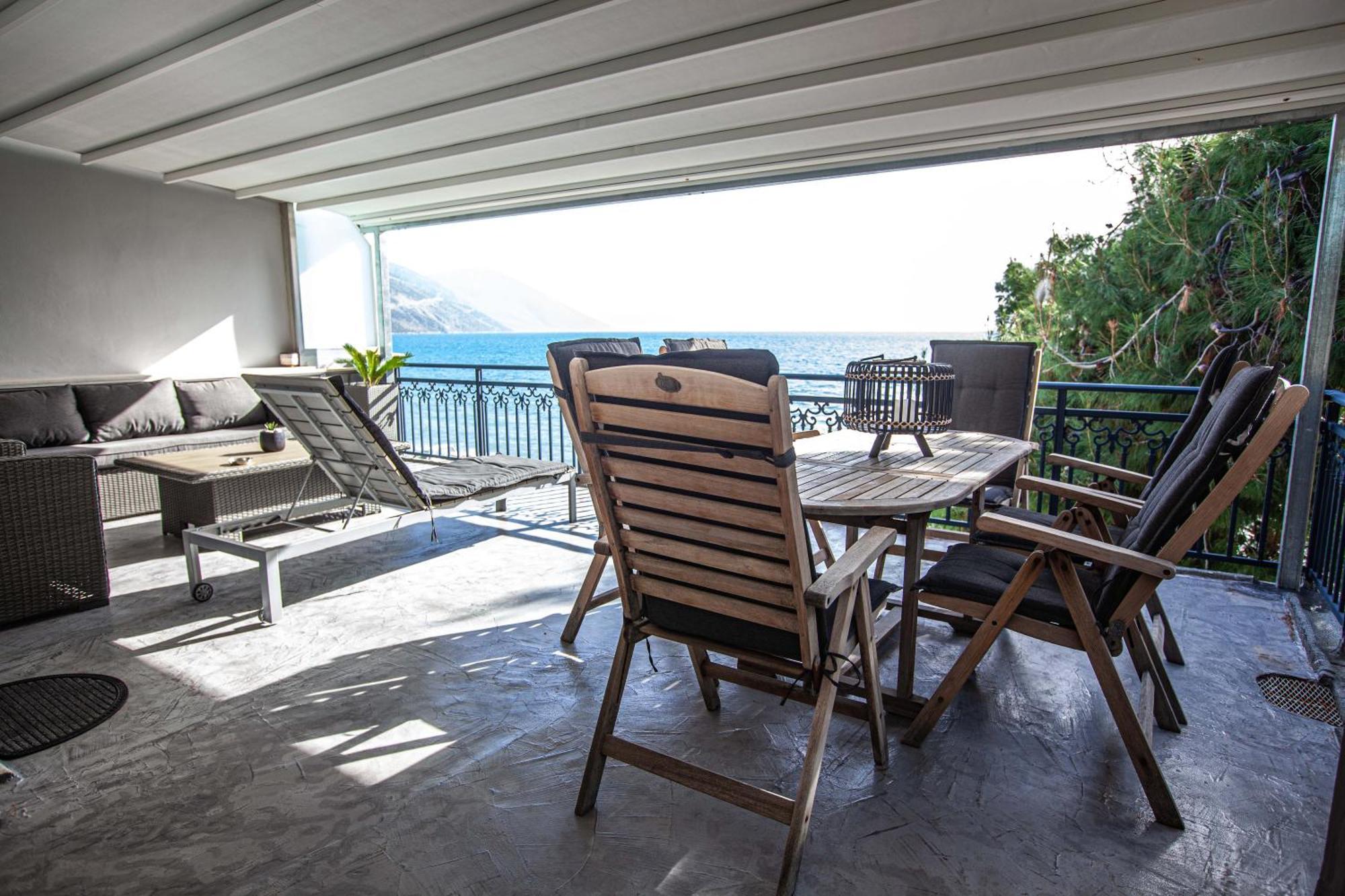 Kalafatis Beach Home Itea Zimmer foto