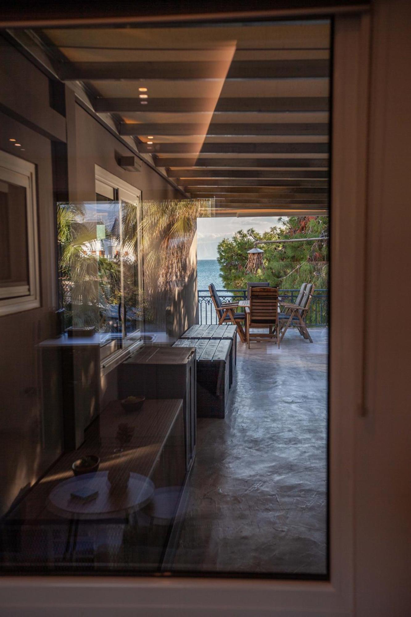 Kalafatis Beach Home Itea Zimmer foto